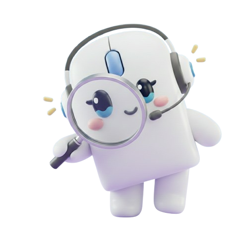 딸깍넷 마스코트